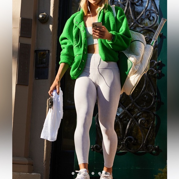 Free People Good Karma Workout Set Leggings & Sports Bra Size XS/S - Picture 2 of 3